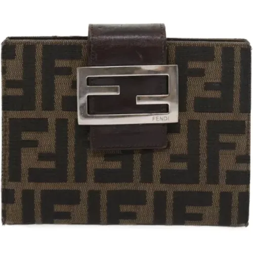 Pre-owned Accessories, female, , Size: ONE SIZE Pre-owned Canvas home-office - Fendi Vintage - Modalova