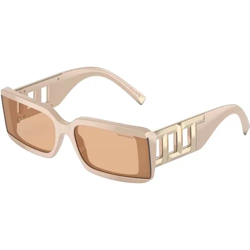 Modern Matte Sonnenbrillen , Damen, Größe: 62 MM - Tiffany - Modalova