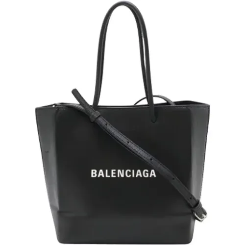 Pre-owned Tote Bags, female, , Size: ONE SIZE Pre-owned Leather totes - Balenciaga Vintage - Modalova