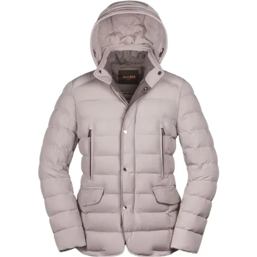 Classic-Cut Goose Down Jacket , male, Sizes: 2XL, XL, M, L, 3XL - Moorer - Modalova