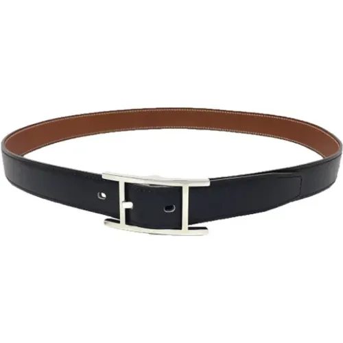 Pre-owned Belts, female, , Size: ONE SIZE Pre-owned Leather belts - Hermès Vintage - Modalova