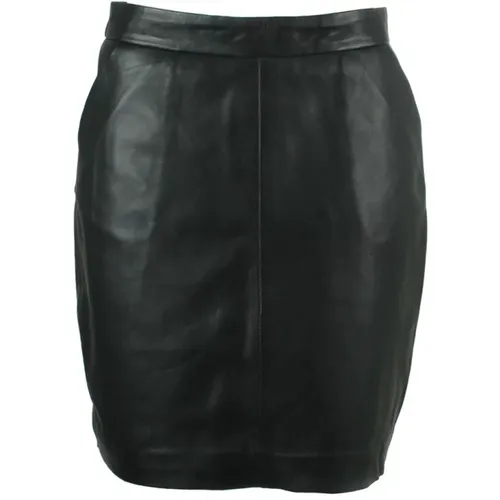 Leather skirt 10867 , female, Sizes: 3XL - Butterfly Copenhagen - Modalova
