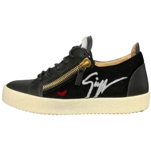 Pre-owned Sneakers, female, , Size: 9 US Pre-owned Leather sneakers - Giuseppe Zanotti Pre-owned - Modalova