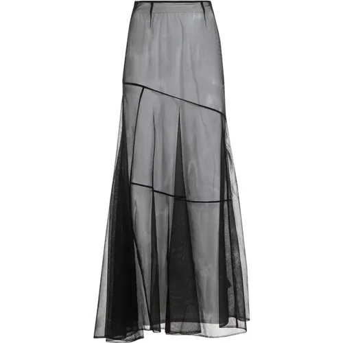 Sheer Bias Cut Skirt , female, Sizes: 2XS, XS, 3XS - Simone Rocha - Modalova