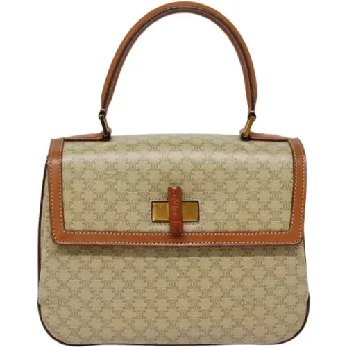 Pre-owned Handbags, female, , Size: ONE SIZE Pre-owned Canvas celine-bags - Celine Vintage - Modalova