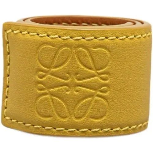 Pre-owned Jewellery, female, , Size: ONE SIZE Pre-owned Leather bracelets - Loewe Pre-owned - Modalova