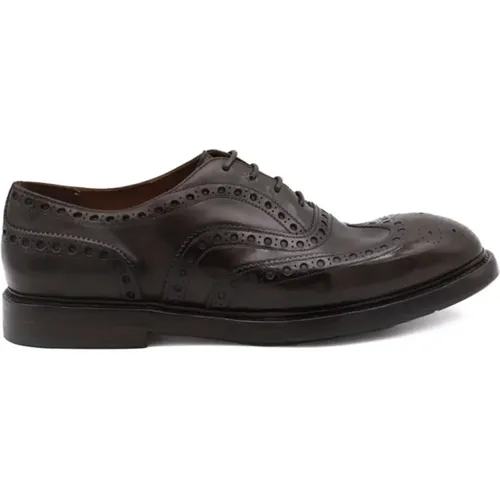 Coffee Leather Lace-Up Flats , male, Sizes: 8 UK, 9 UK, 11 UK, 7 UK, 6 UK - Premiata - Modalova