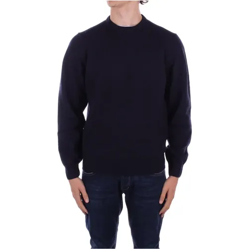 Blauer Logo Front Pullover , Herren, Größe: L - Barbour - Modalova