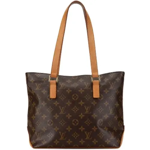 Pre-owned Tote Bags, female, , Size: ONE SIZE Pre-owned Canvas handbags - Louis Vuitton Vintage - Modalova