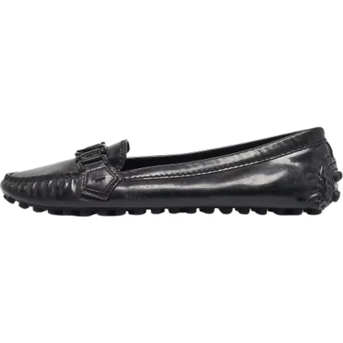 Pre-owned Flats, female, , Size: 6 1/2 US Pre-owned Leather flats - Louis Vuitton Vintage - Modalova