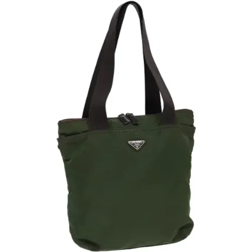 Pre-owned Tote Bags, female, , Size: ONE SIZE Pre-owned Nylon prada-bags - Prada Vintage - Modalova