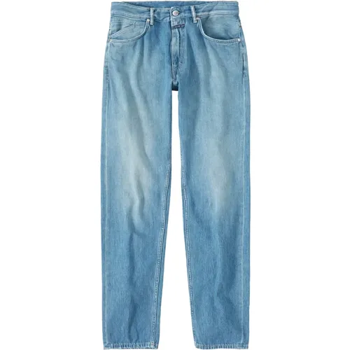 Straight Jeans , male, Sizes: W30, W33, W34, W36 - closed - Modalova