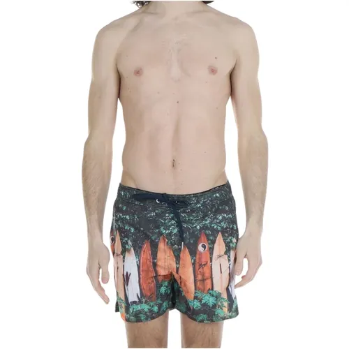 Beachwear, male, , Size: M Beachwear - Sun68 - Modalova