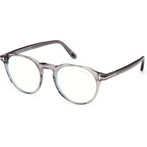 Glasses, male, , Size: 49 MM Stylish Acetate Glasses - Tom Ford - Modalova