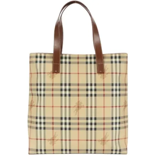 Pre-owned Tote Bags, female, , Size: ONE SIZE Pre-owned Canvas totes - Burberry Vintage - Modalova