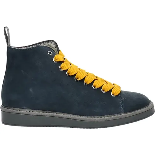 Men`s Shoes Ankle Boots Blu Noos , male, Sizes: 6 UK - Panchic - Modalova