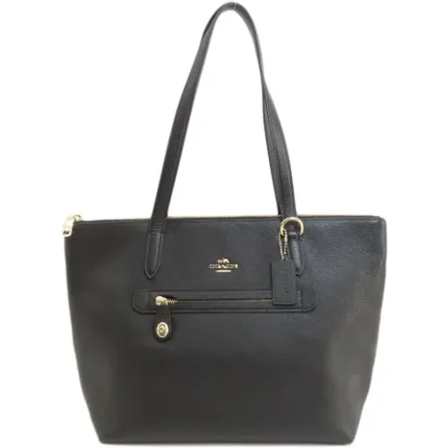 Pre-owned Tote Bags, female, , Size: ONE SIZE Pre-owned Leather totes - Coach Pre-owned - Modalova