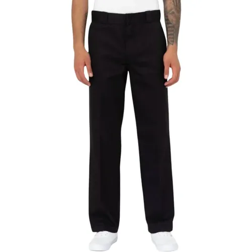 Straight Trousers, male, , Size: W30 Classic Work Pant - Dickies - Modalova