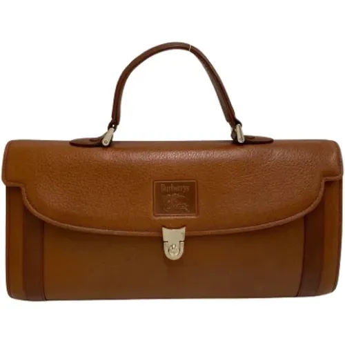Pre-owned Leder Handtaschen , Damen, Größe: ONE Size - Burberry Vintage - Modalova