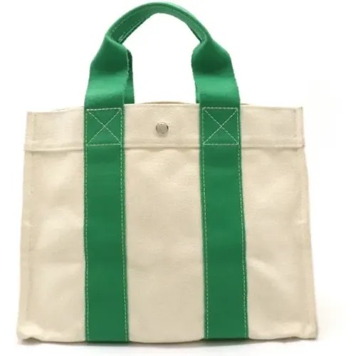 Pre-owned Tote Bags, female, , Size: ONE SIZE Pre-owned Canvas totes - Hermès Vintage - Modalova