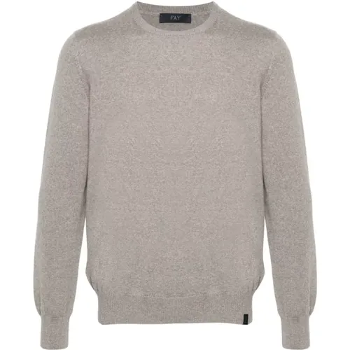 Rippstrick Rundhals Pullover Fay - Fay - Modalova