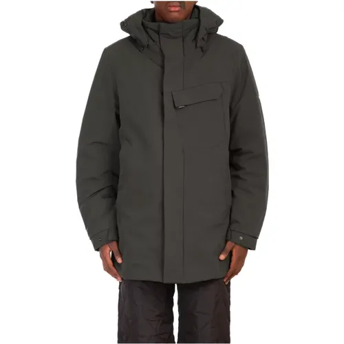 Long Padded Jacket , male, Sizes: M - Krakatau - Modalova