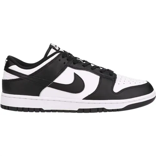 Retro Dunk Low Leather Sneakers , male, Sizes: 6 UK, 3 1/2 UK, 6 1/2 UK, 13 UK, 8 UK, 4 UK, 12 UK, 10 UK, 4 1/2 UK, 5 UK, 11 1/2 UK, 2 UK, 2 1/2 UK - Nike - Modalova