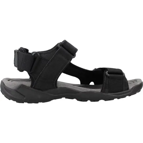 Outdoor Grip Flache Sandalen,Sandals,Bequeme Flache Sandalen für Männer - Geox - Modalova
