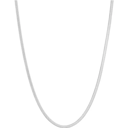 Schlangenkette Halskette Silberbeschichtet , Damen, Größe: ONE Size - Dansk Copenhagen - Modalova