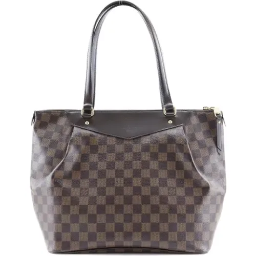 Pre-owned Tote Bags, female, , Size: ONE SIZE Pre-owned Canvas shoulder-bags - Louis Vuitton Vintage - Modalova