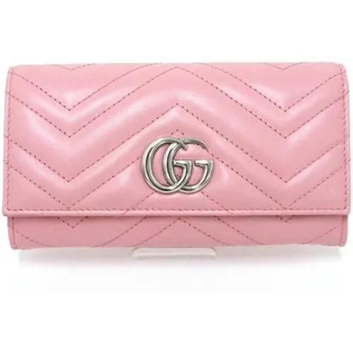 Pre-owned Wallets, female, , Size: ONE SIZE Pre-owned Leather wallets - Gucci Vintage - Modalova