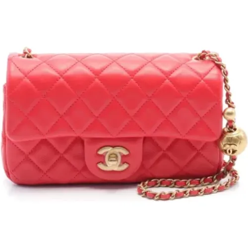 Pre-owned Cross Body Bags, female, , Size: ONE SIZE Pre-owned Leather chanel-bags - Chanel Vintage - Modalova