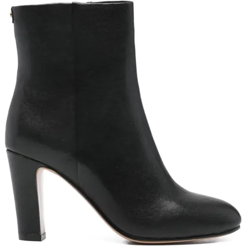 Heeled Boots, female, , Size: 9 US Leather Ankle Boots Stylish Design - Twinset - Modalova