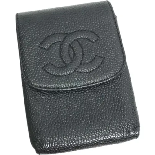 Pre-owned Leather home-office , female, Sizes: ONE SIZE - Chanel Vintage - Modalova