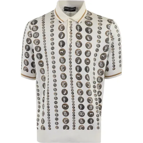 Polo Shirts , male, Sizes: L - Dolce & Gabbana - Modalova
