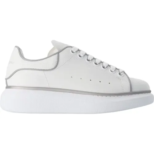 Weiß/Silber Oversized Sneakers , Damen, Größe: 37 EU - alexander mcqueen - Modalova