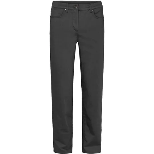 Slim-fit Trousers , female, Sizes: 3XL, M, XL, 2XL, 4XL, 5XL, S - LauRie - Modalova