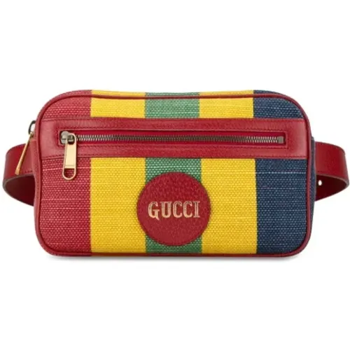 Pre-owned Canvas crossbody-bags , female, Sizes: ONE SIZE - Gucci Vintage - Modalova