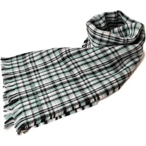 Pre-owned Cotton scarves , female, Sizes: ONE SIZE - Bottega Veneta Vintage - Modalova