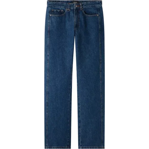 Classic Straight Jeans , male, Sizes: W34 - A.p.c. - Modalova