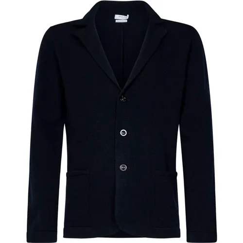 Blazers, male, , Size: M Knit Blazer Style Cardigan - Boglioli - Modalova