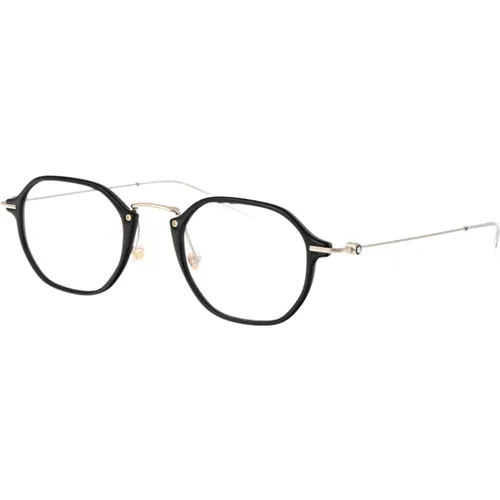 Glasses, male, , Size: 50 MM Stylish Optical Glasses Mb0296O - Montblanc - Modalova