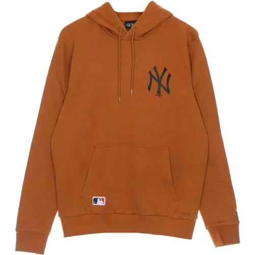 Hoodies, male, , Size: XL Yankees Logo Hoodie Sweatshirt - new era - Modalova