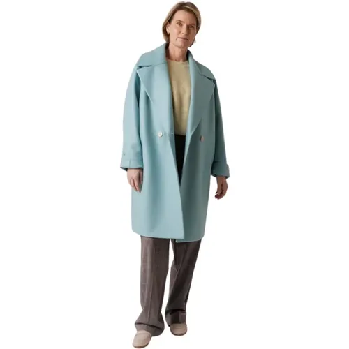 Wool Coat Oversized Revers , female, Sizes: XS, 2XS - Harris Wharf London - Modalova