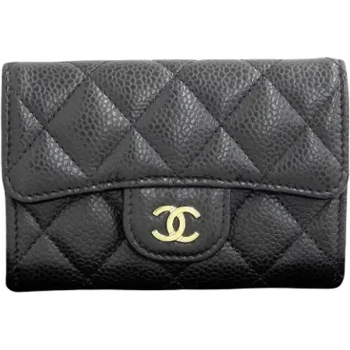 Pre-owned Wallets, female, , Size: ONE SIZE Pre-owned Leather home-office - Chanel Vintage - Modalova