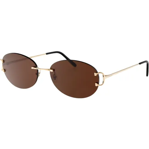 Stylish Sunglasses Ct0029Rs , female, Sizes: 58 MM - Cartier - Modalova