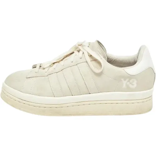 Pre-owned Sneakers, male, , Size: 11 1/2 US Pre-owned Suede sneakers - Yohji Yamamoto Pre-owned - Modalova