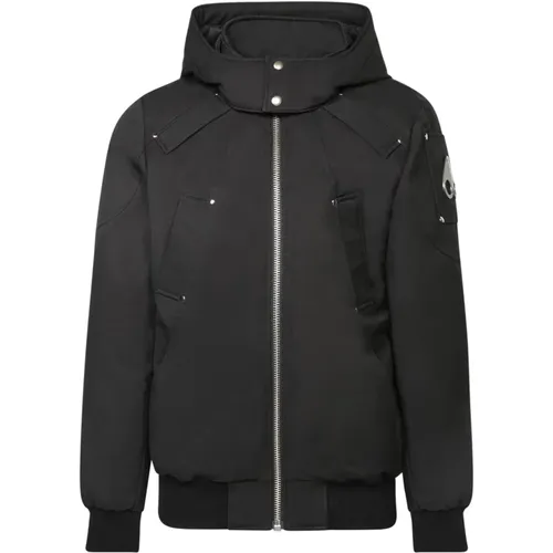 Schwarze Jacke für Männer Aw24 - Moose Knuckles - Modalova