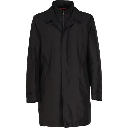 Cotton Blend Coat , male, Sizes: XL, 2XL, S - Fay - Modalova