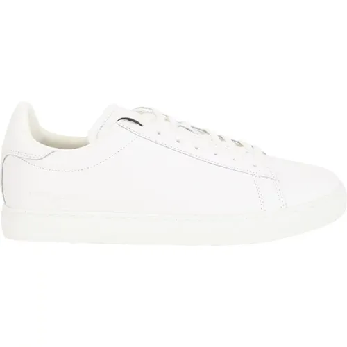 Cow Leather Sneakers Bianco , male, Sizes: 11 UK, 7 UK, 10 1/2 UK, 10 UK - Armani Exchange - Modalova